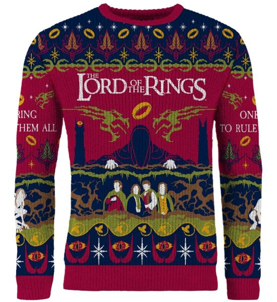 Lord Of The Rings: One Sweater/Jumper To Rule Them All Ugly Christmas Sweater/Jumper