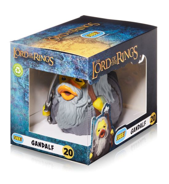 Lord of the Rings: Gandalf You Shall Not Pass Tubbz Rubber Duck Collectible (Boxed Edition)