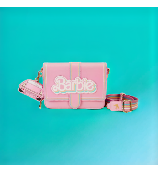 Loungefly Barbie: 65th Anniversary Crossbody Bag