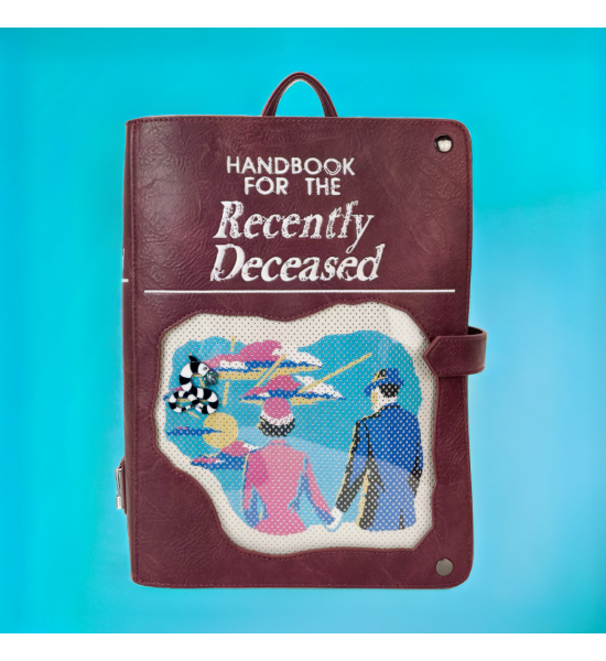 Loungefly Beetlejuice: Handbook For The Recently Deceased Pin Trader Backpack