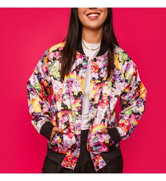 Loungefly: Carebears x Universal Monsters Bomber Jacket