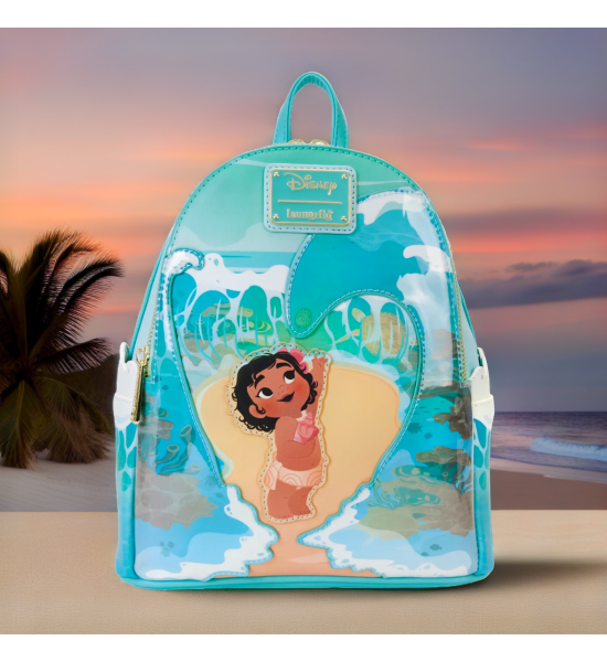 Loungefly Disney: Moana Ocean Waves Mini Backpack