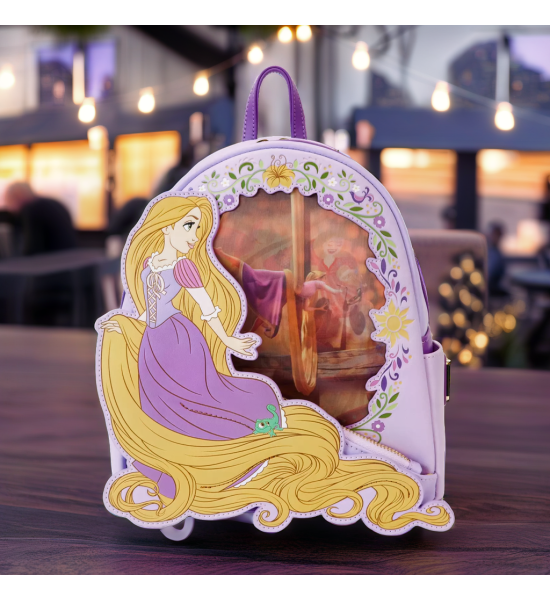 Loungefly Disney: Princess Rapunzel Lenticular Mini Backpack