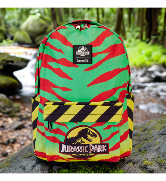 Loungefly Jurassic Park: Camo Full Size Nylon Backpack