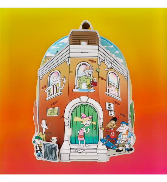 Loungefly Nickelodeon: Hey Arnold House Mini Backpack