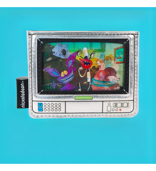 Loungefly Nickelodeon: Retro TV Cardholder