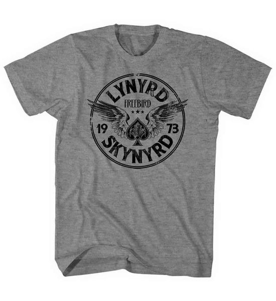 Lynyrd Skynyrd: Freebird '73 Wings - Grey T-Shirt