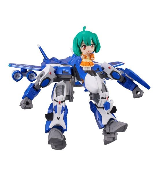 Macross Frontier: VF-25G MESSIAH VALKYRIE TINY SESSION (MICHAEL USE) with RANKA (10cm)