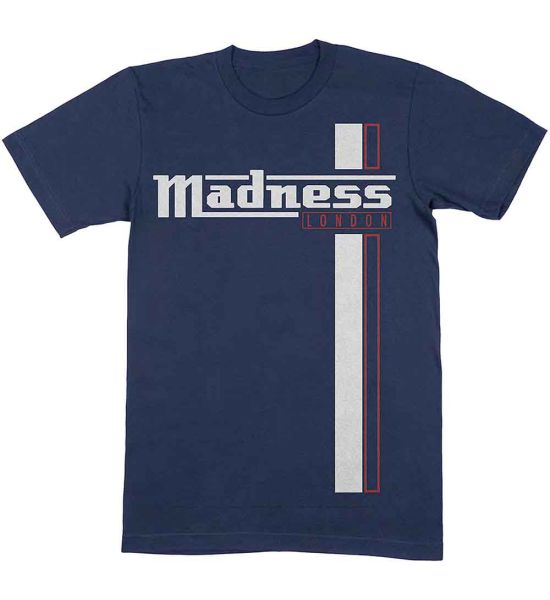 Madness: Stripes - Navy Blue T-Shirt