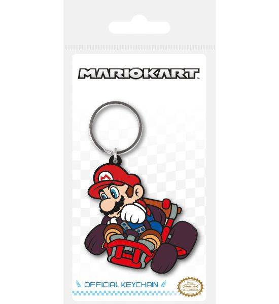 Mario Kart: Drift Rubber Keychain (6cm) Preorder