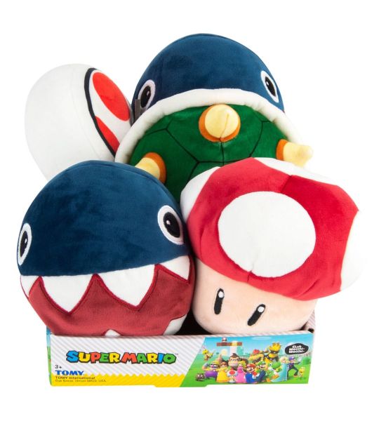 Mario Kart: Mocchi-Mocchi Plush Figures Set 4 (15cm) Preorder