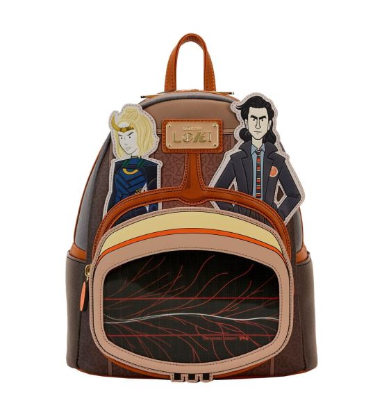 Marvel by Loungefly: Loki TVA Lenticular Multiverse Backpack Preorder