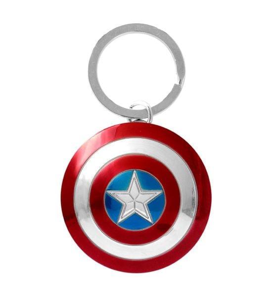 Marvel: Captain America Shield Metal Keychain Preorder