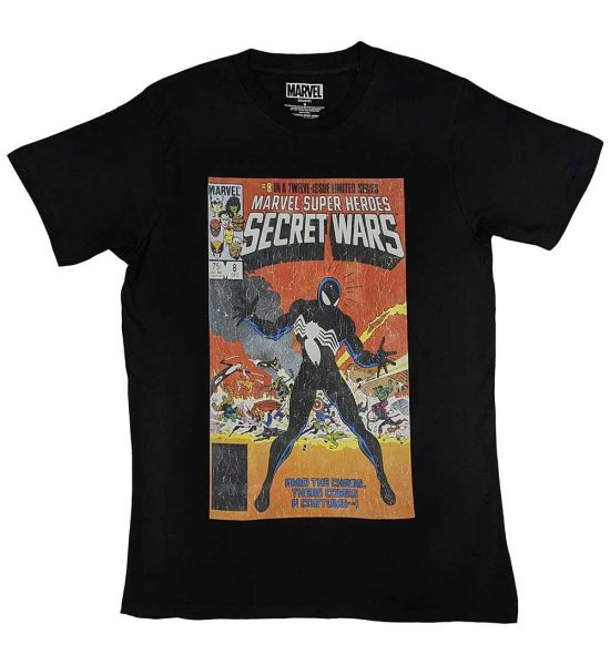 Marvel Comics: Spiderman Secret Wars - Black T-Shirt