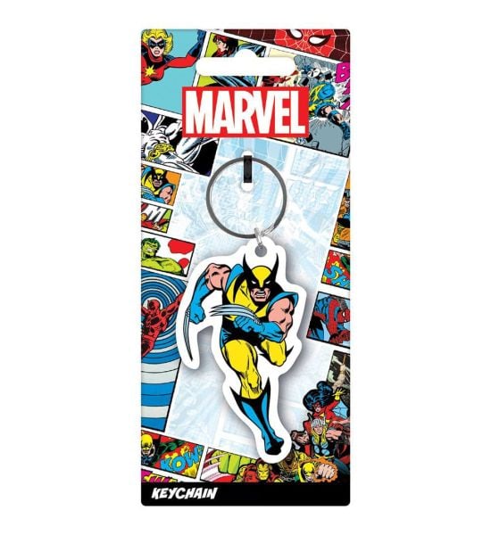 Marvel Comics: Wolverine Rubber Keychain Preorder