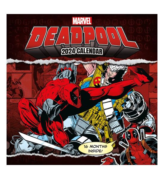 Marvel: Deadpool Calendar 2024