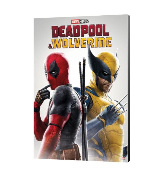 Marvel: Deadpool & Wolverine Best Friends Wooden Wall Art (35x50cm) Preorder