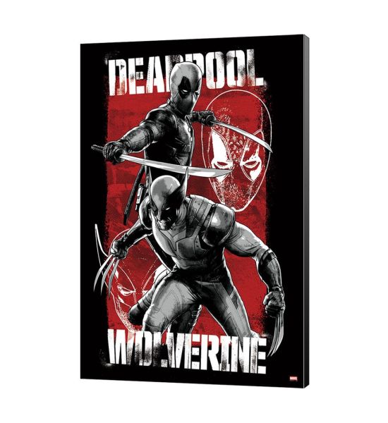 Marvel: Deadpool & Wolverine Maximum Effort 03 Wooden Wall Art (35x50cm) Preorder