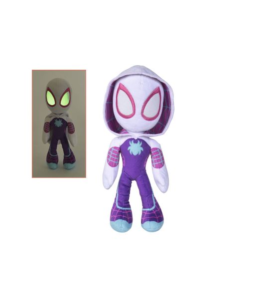 Marvel: Ghost Spider Plush Figure Glow In The Dark Eyes (25cm) Preorder