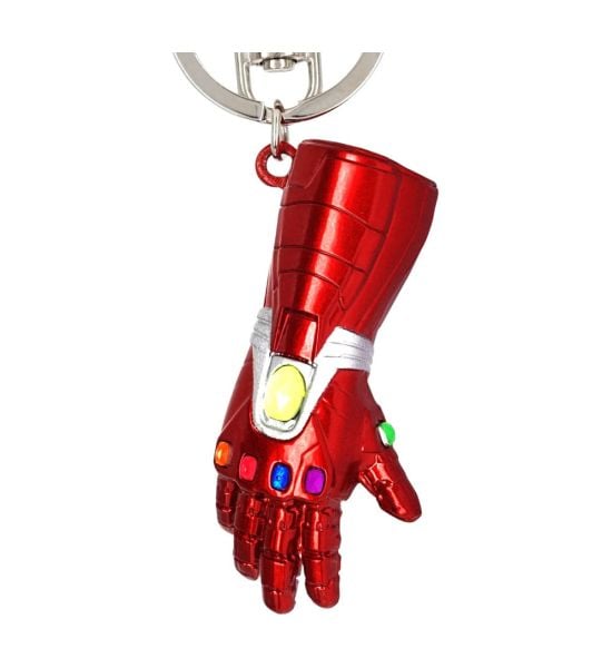 Marvel: Iron Man Gauntlet Metal Keychain Preorder