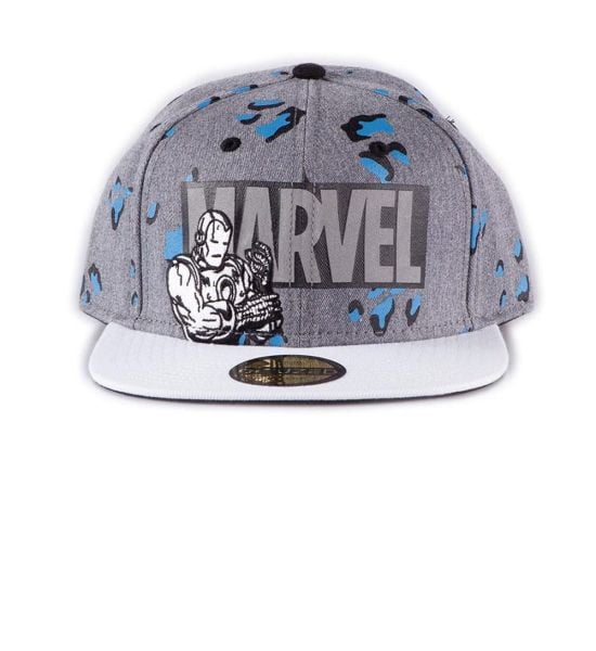 Marvel: Logo Retro Classic AOP Snapback Cap Preorder