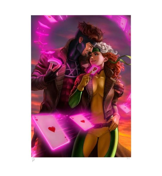 Marvel: Rogue & Gambit Art Print (46cm x 61cm) - unframed Preorder