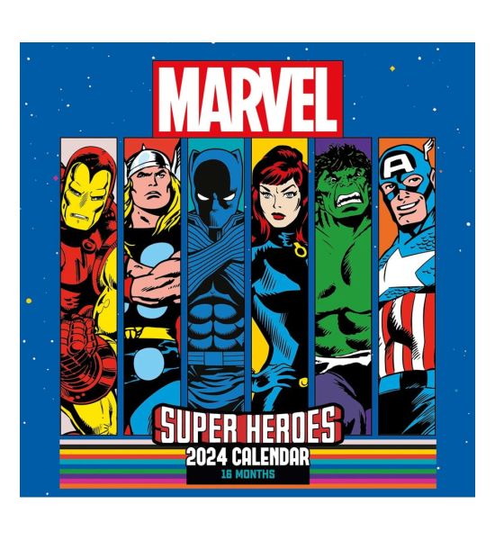 Marvel: Super Heroes Calendar 2024 Preorder