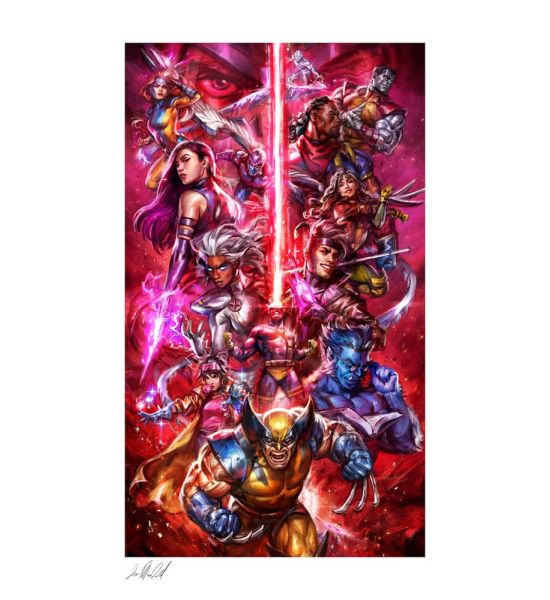 Marvel: The X-Men vs Magneto Art Print (46x71cm) - unframed