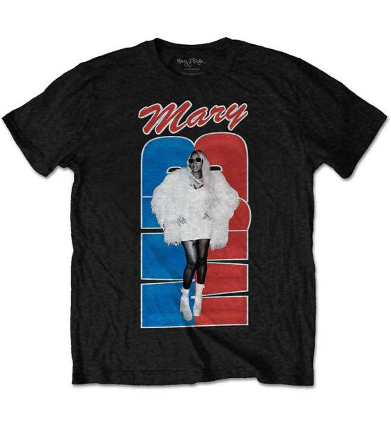 Mary J Blige: Team USA - Black T-Shirt