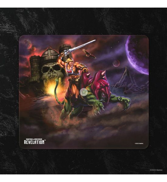 Masters of the Universe: Revelation Mousepad He-Man and Battle Cat (25x22cm) Preorder