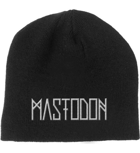 Mastodon: Logo - Black Beanie Hat Preorder