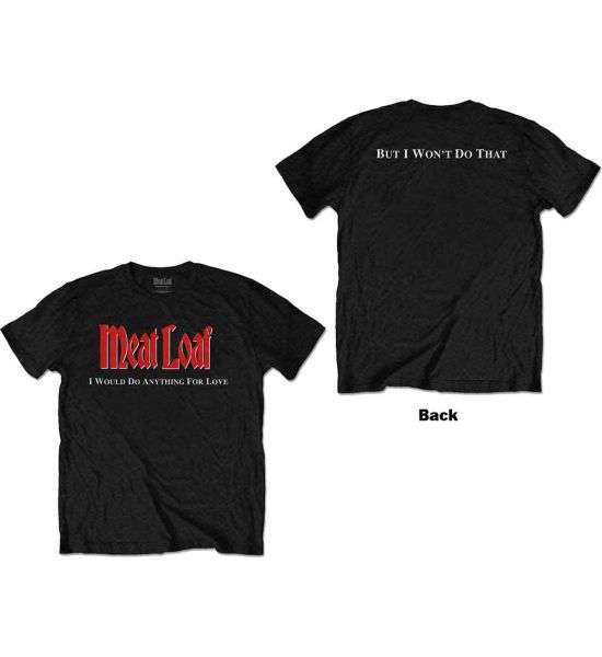 Meat Loaf: IWDAFLBIWDT - Black T-Shirt