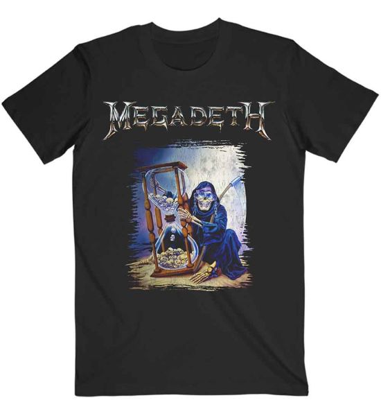 Megadeth: Countdown Hourglass - Black T-Shirt