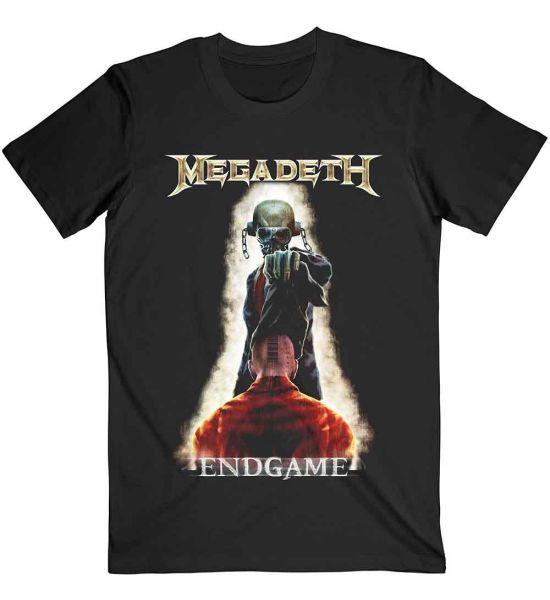 Megadeth: Vic Removing Hood - Black T-Shirt