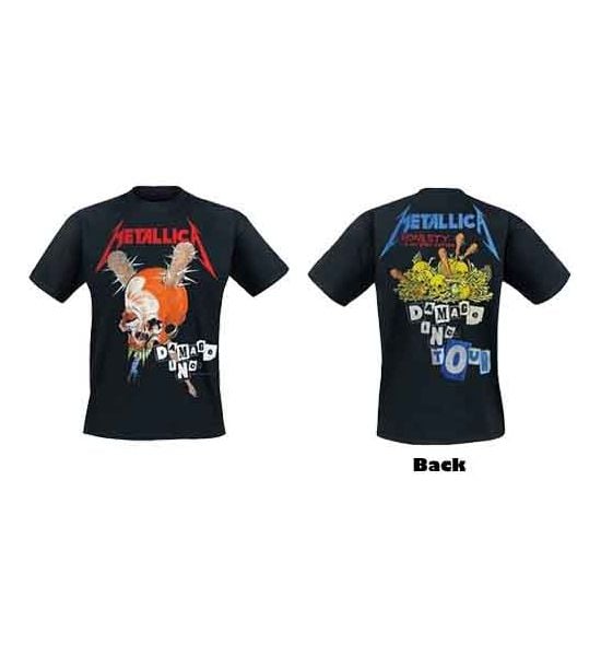 Metallica: Damage Inc (Back Print) - Black T-Shirt