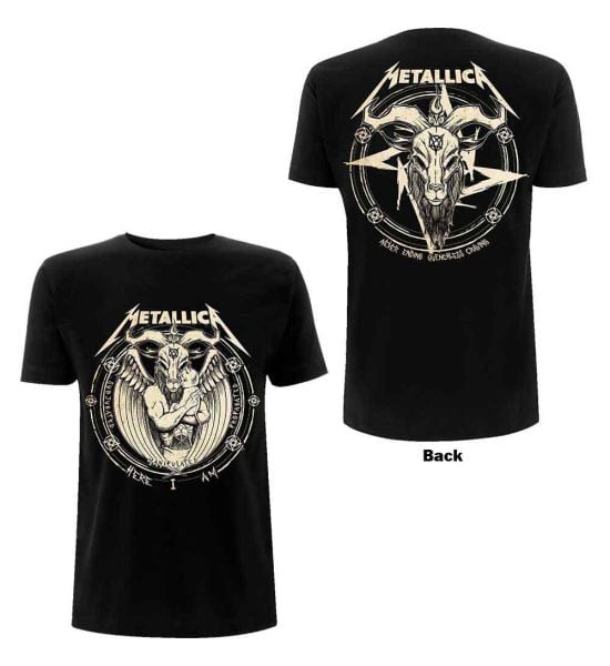 Metallica: Darkness Son (Back Print) - Black T-Shirt