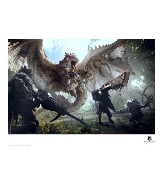 Monster Hunter: Limited Edition Art Print Preorder