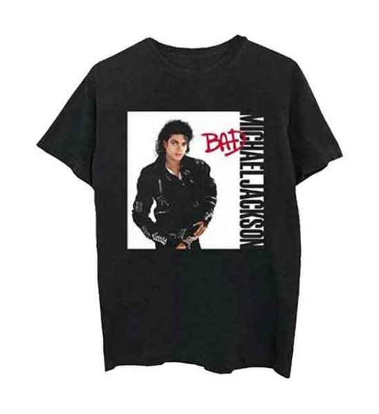 Michael Jackson: Bad - Black T-Shirt