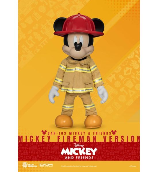 Mickey & Friends: Mickey Fireman Ver. 1/9 Dynamic 8ction Heroes Action Figure (24cm) Preorder