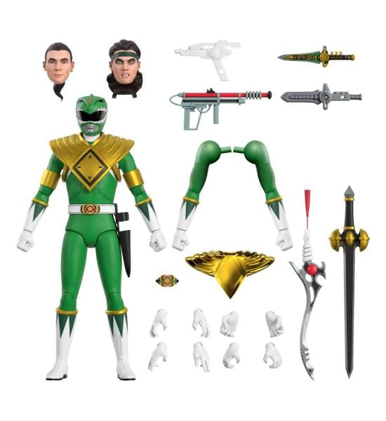 Mighty Morphin Power Rangers: Green Ranger Ultimates Action Figure (18cm)