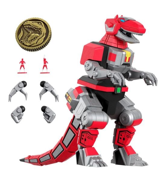 Mighty Morphin Power Rangers: Tyrannosaurus Dinozord Ultimates Action Figure (20cm) Preorder