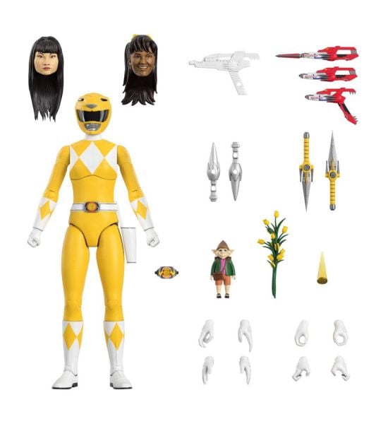 Mighty Morphin Power Rangers: Yellow Ranger Ultimates Action Figure (18cm) Preorder