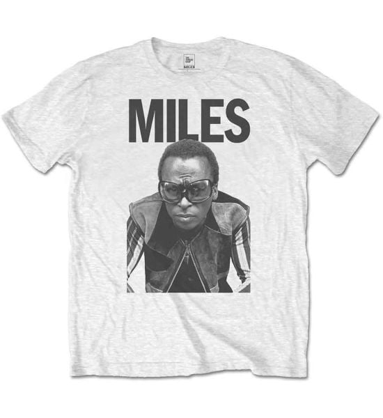 Miles Davis: Miles - White T-Shirt