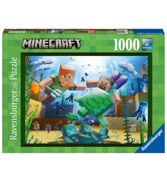 Minecraft: Minecraft Mosaic Jigsaw Puzzle (1000 pieces) Preorder