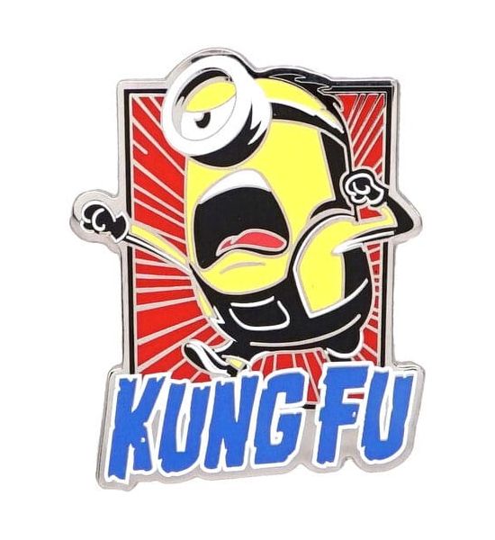 Minion: Kung fu Stuart More Than a Minion Pin Badge Preorder