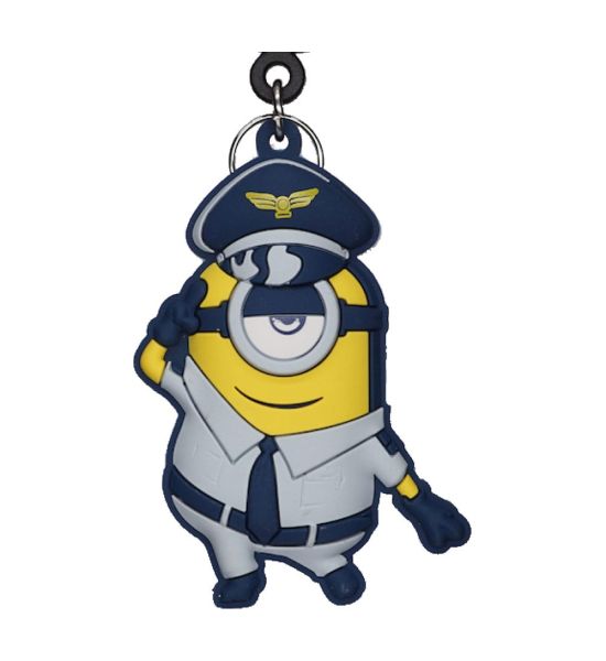 Minions 2: Stuart Pilot PVC Bag Clip