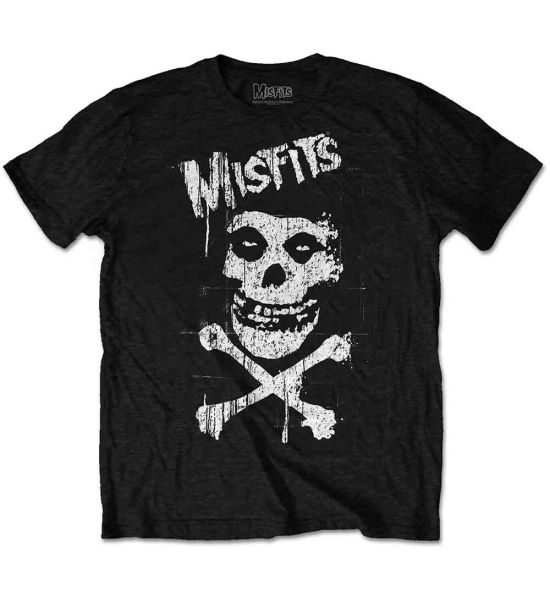 Misfits: Cross Bones - Black T-Shirt