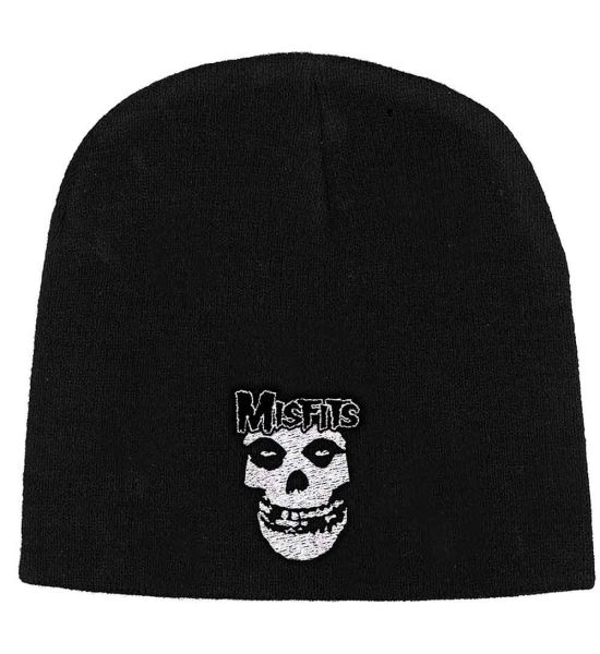 Misfits: Logo & Fiend - Black Beanie Hat