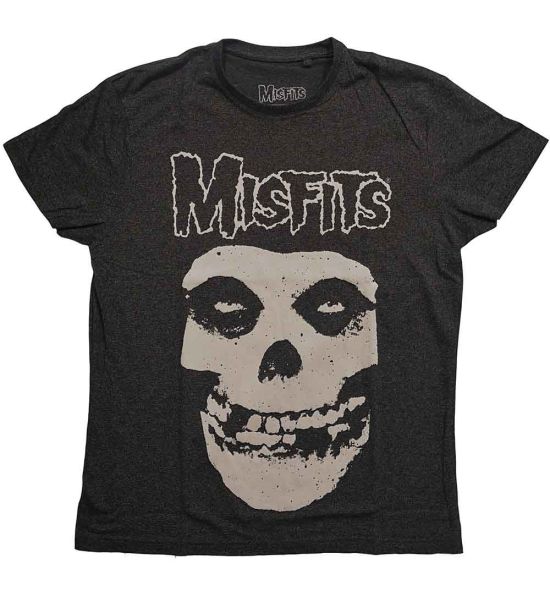 Misfits: Logo & Fiend - Brindle T-Shirt