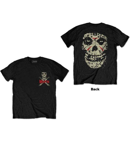 Misfits: Machete (Back Print) - Black T-Shirt